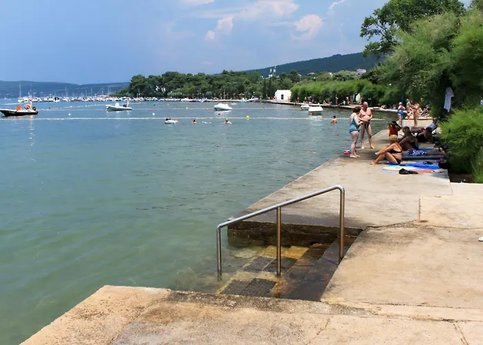 Family-friendly With Swimming Pool Punat, Krk - 5345 Apartament