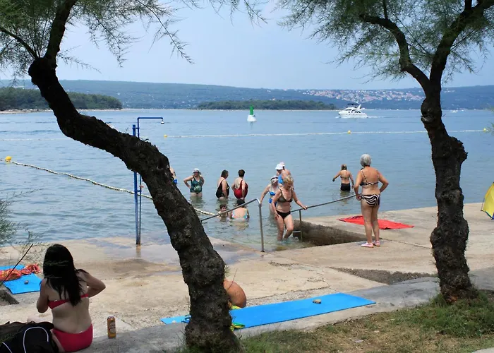 Family-friendly With Swimming Pool Punat, Krk - 5345 *