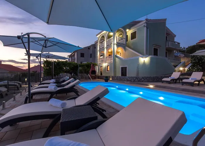 Family-friendly With Swimming Pool Punat, Krk - 5345 * Punat