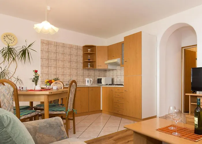 Family-friendly With Swimming Pool Punat, Krk - 5345 *