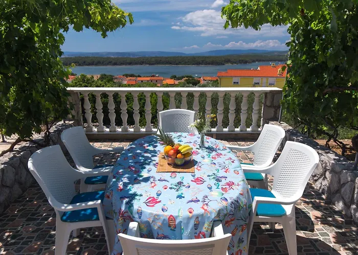 Family-friendly With Swimming Pool Punat, Krk - 5345 Apartament