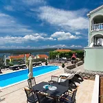 Family-friendly With Swimming Pool Punat, Krk - 5345 Apartamento